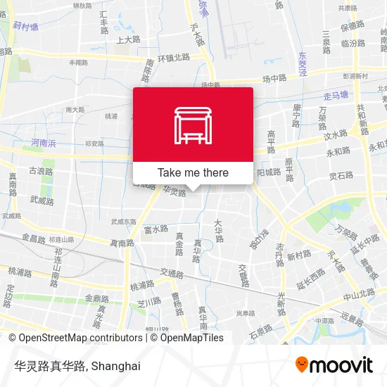 华灵路真华路 map