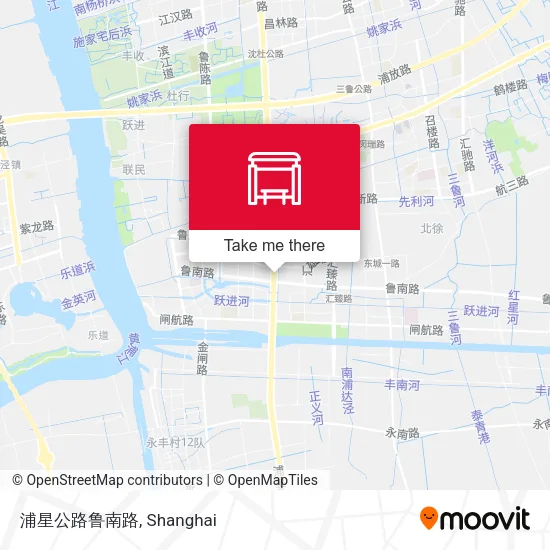 浦星公路鲁南路 map