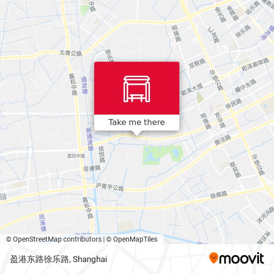 盈港东路徐乐路 map