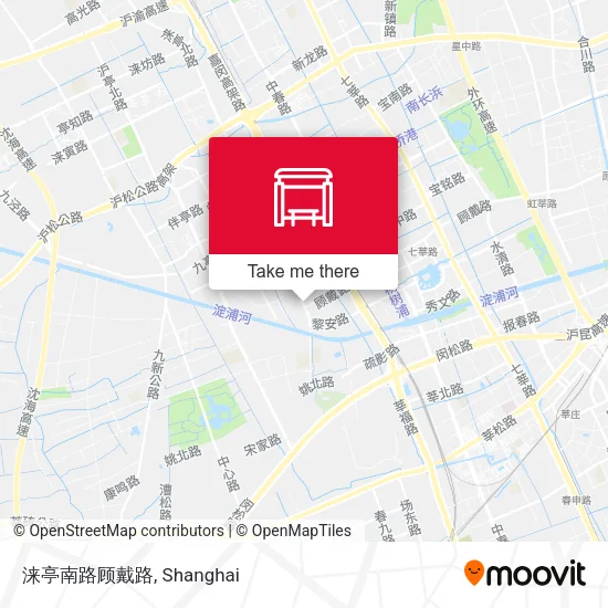 涞亭南路顾戴路 map
