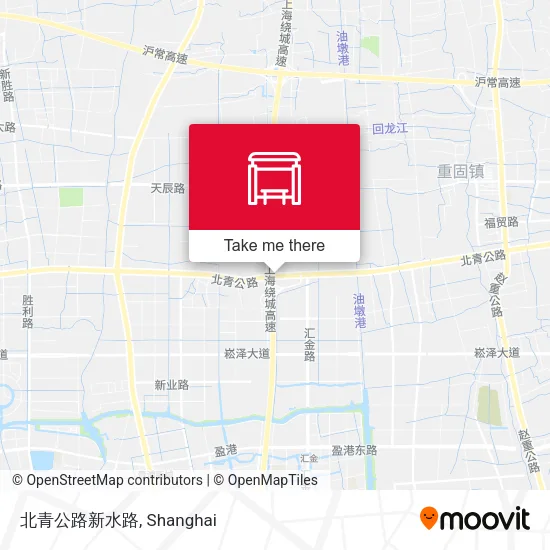 北青公路新水路 map