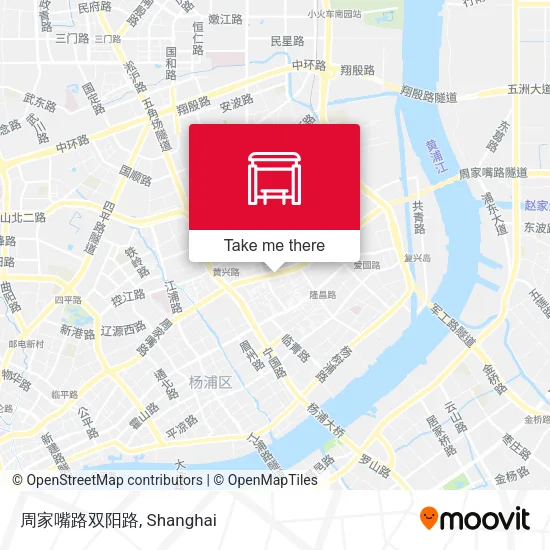 周家嘴路双阳路 map