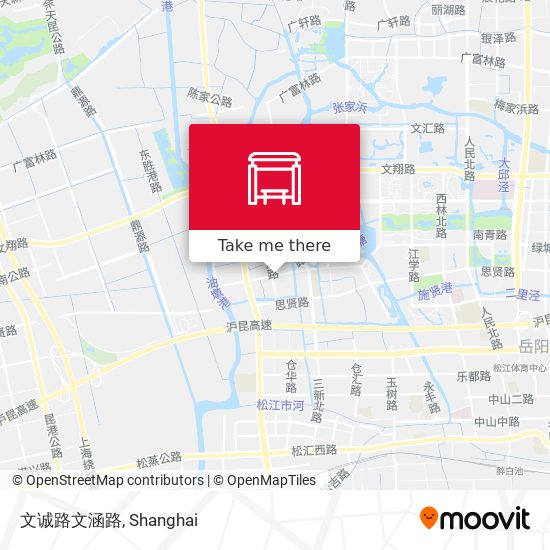 文诚路文涵路 map