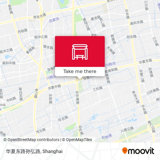 华夏东路孙弘路 map