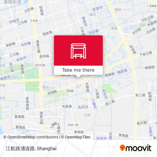 江航路浦连路 map