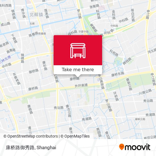 康桥路御秀路 map