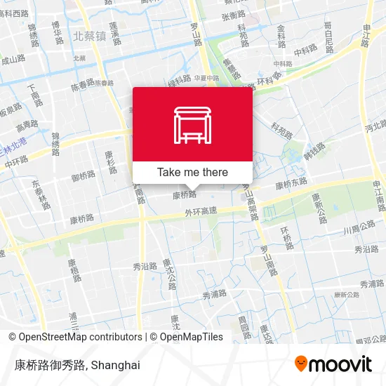 康桥路御秀路 map