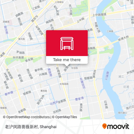 老沪闵路蔷薇新村 map