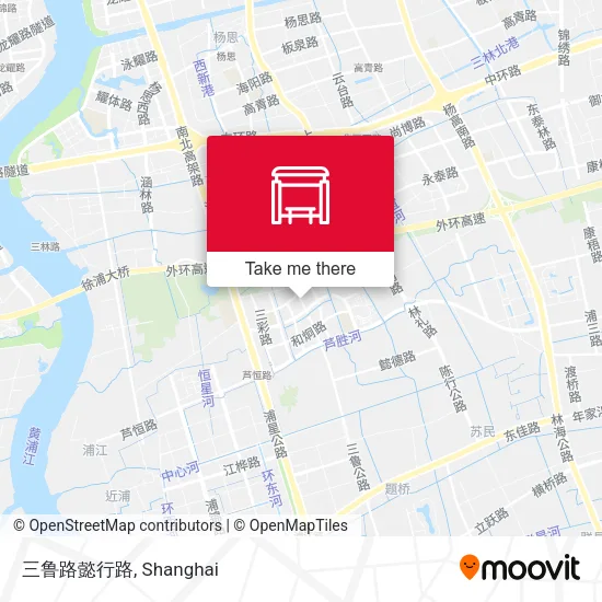 三鲁路懿行路 map