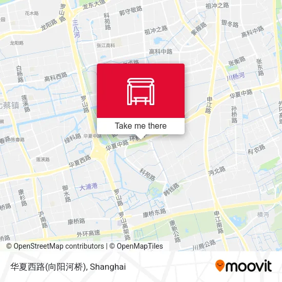 华夏西路(向阳河桥) map