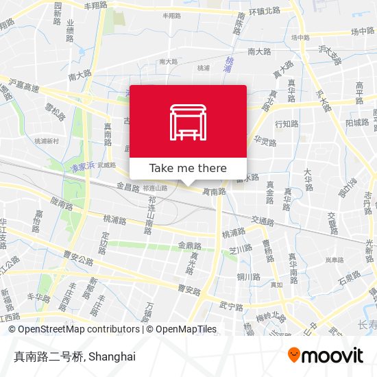 真南路二号桥 map