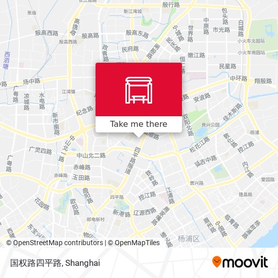 国权路四平路 map