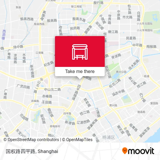 国权路四平路 map