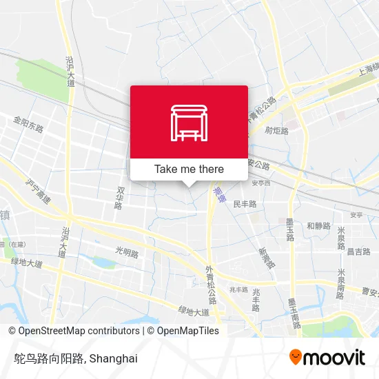 鸵鸟路向阳路 map
