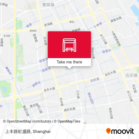 上丰路虹盛路 map
