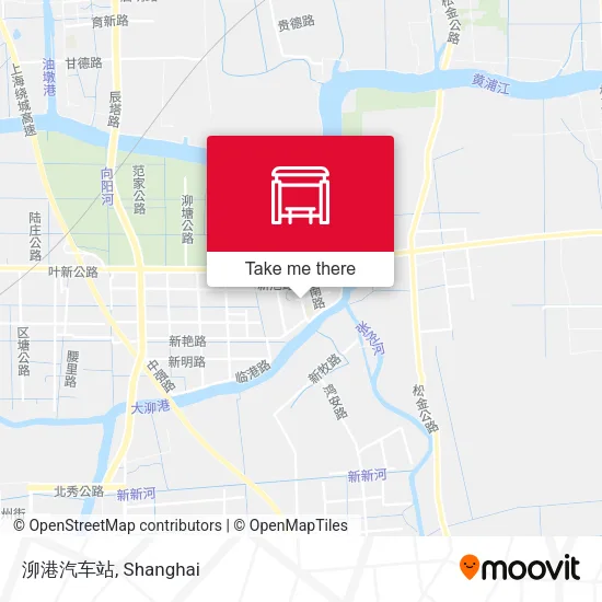 泖港汽车站 map