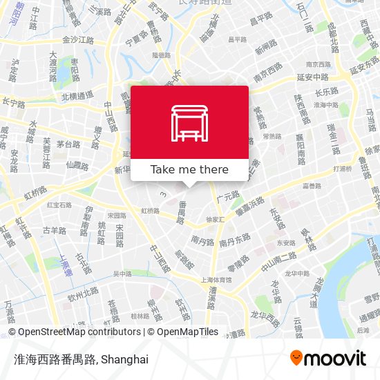 淮海西路番禺路 map