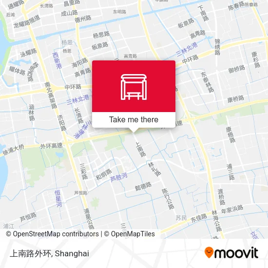 上南路外环 map