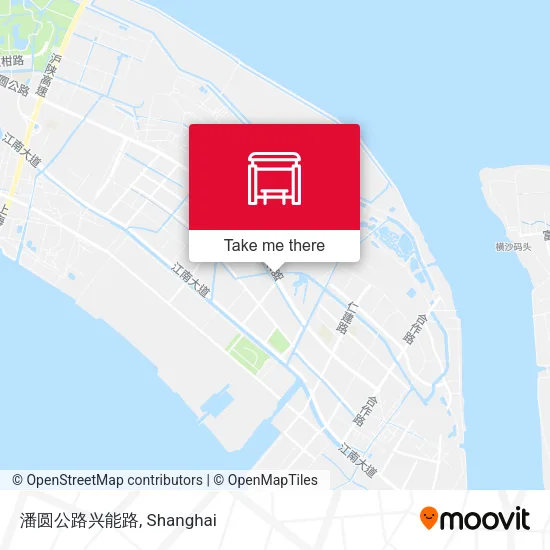 潘圆公路兴能路 map