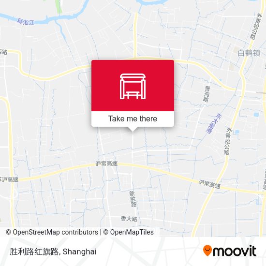 胜利路红旗路 map
