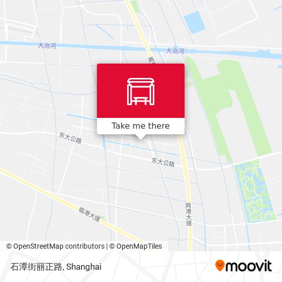 石潭街丽正路 map