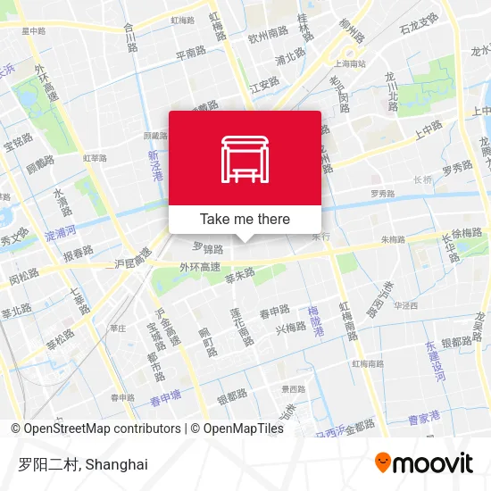 罗阳二村 map