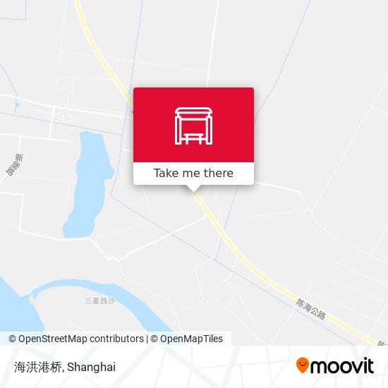 海洪港桥 map