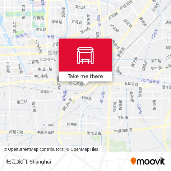 松江东门 map