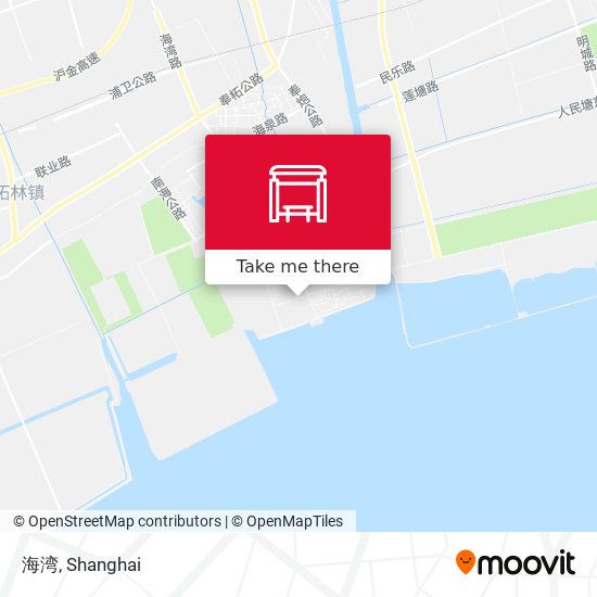 海湾 map