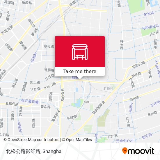 北松公路影维路 map