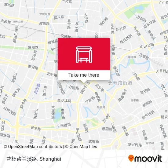 曹杨路兰溪路 map