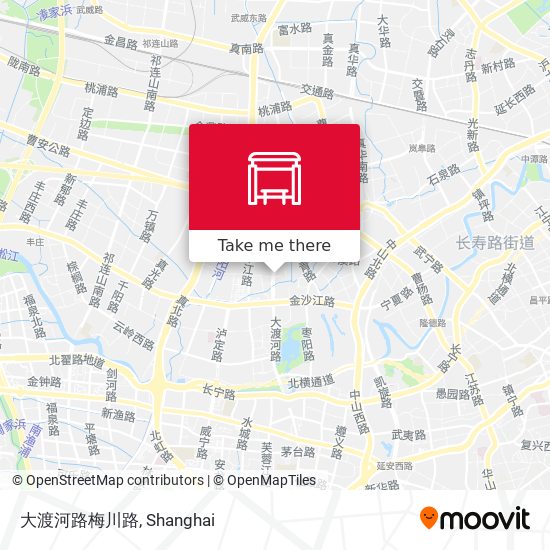 大渡河路梅川路 map