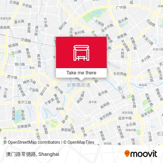 澳门路常德路 map