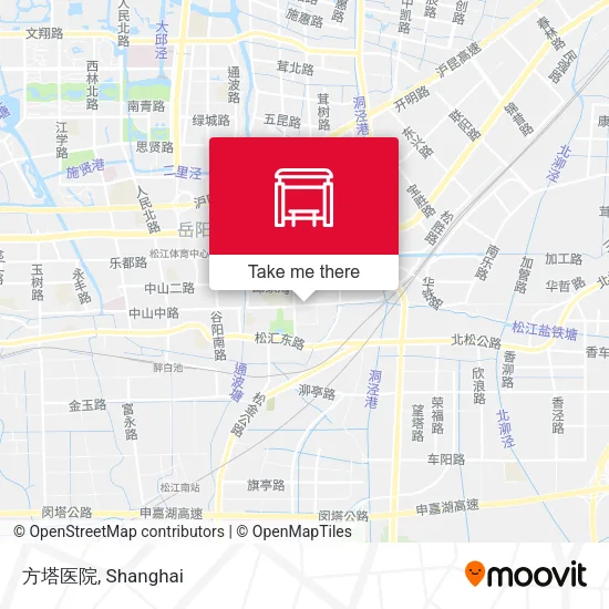 方塔医院 map