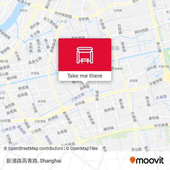 新浦路高青路 map