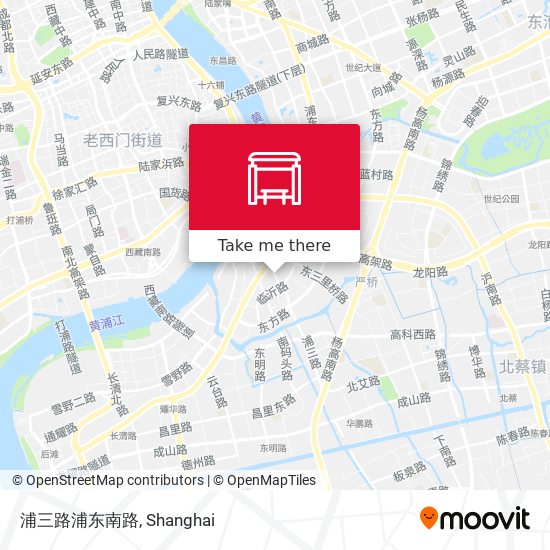 浦三路浦东南路 map