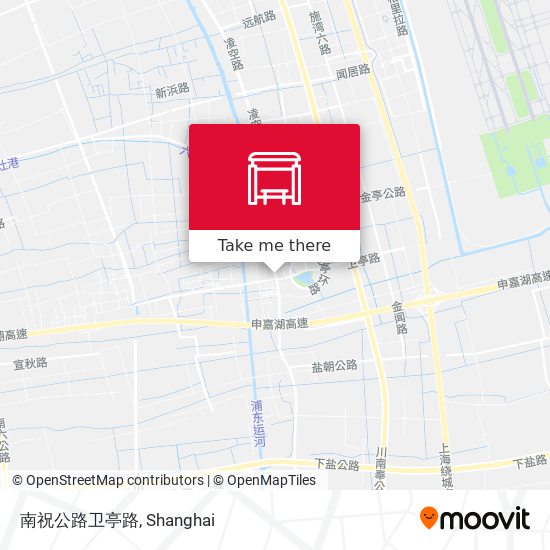 南祝公路卫亭路 map