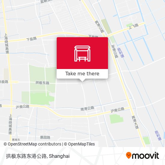 拱极东路东港公路 map