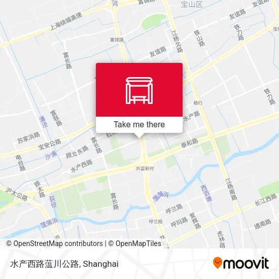 水产西路蕰川公路 map