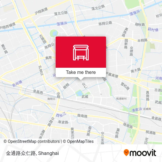 金通路众仁路 map