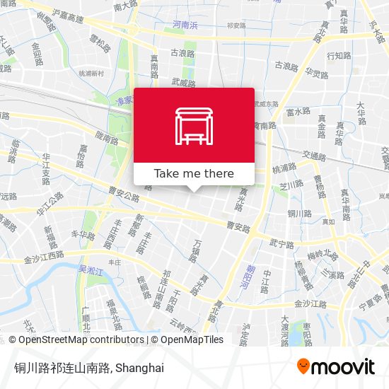 铜川路祁连山南路 map
