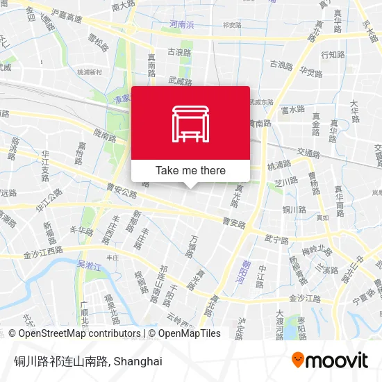 铜川路祁连山南路 map