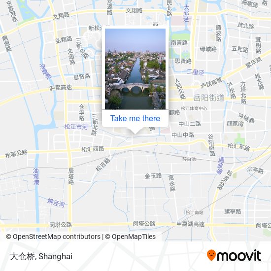 大仓桥 map
