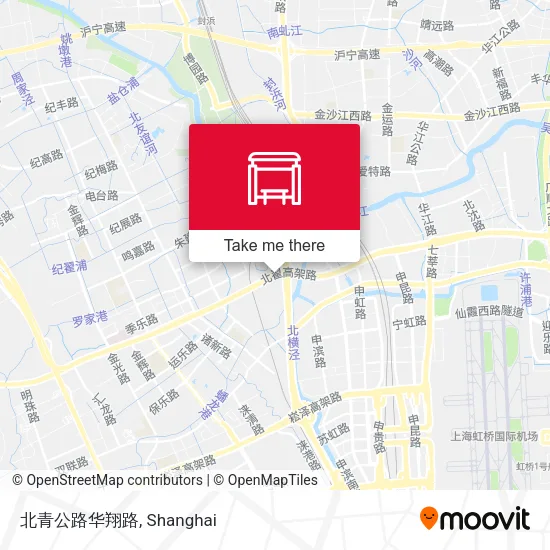 北青公路华翔路 map