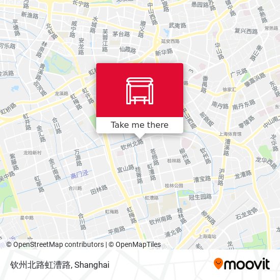 钦州北路虹漕路 map
