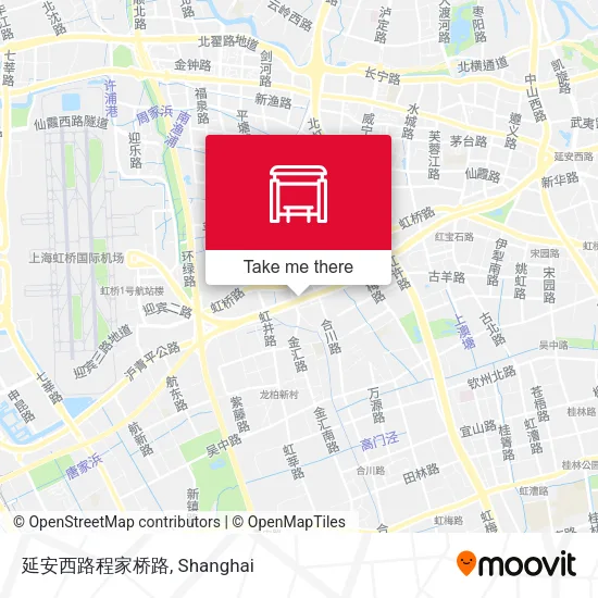 延安西路程家桥路 map
