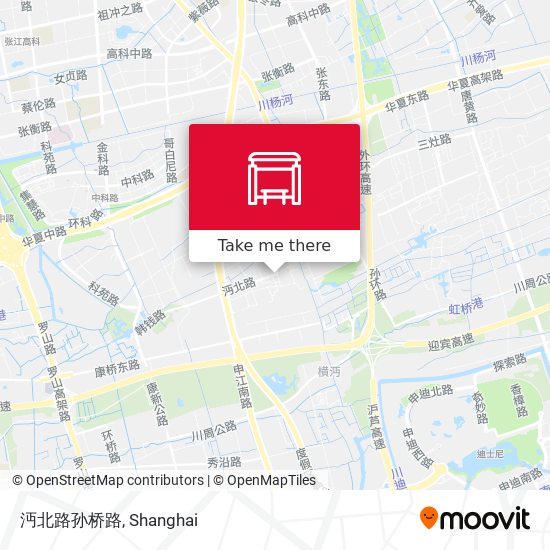 沔北路孙桥路 map