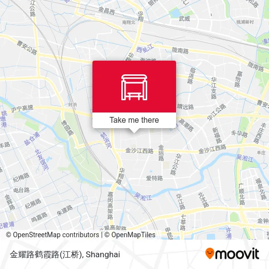 金耀路鹤霞路(江桥) map