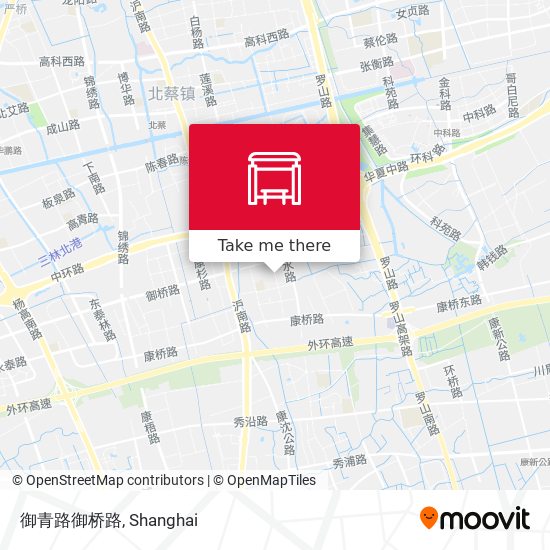 御青路御桥路 map