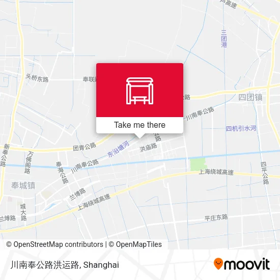川南奉公路洪运路 map